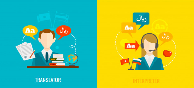 What's the difference between a translator and an interpreter?