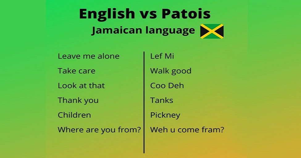 english vs patois