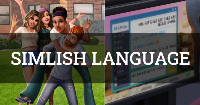 How is the simlish Language Created around the globe