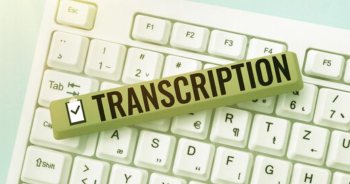 Transcriptionist