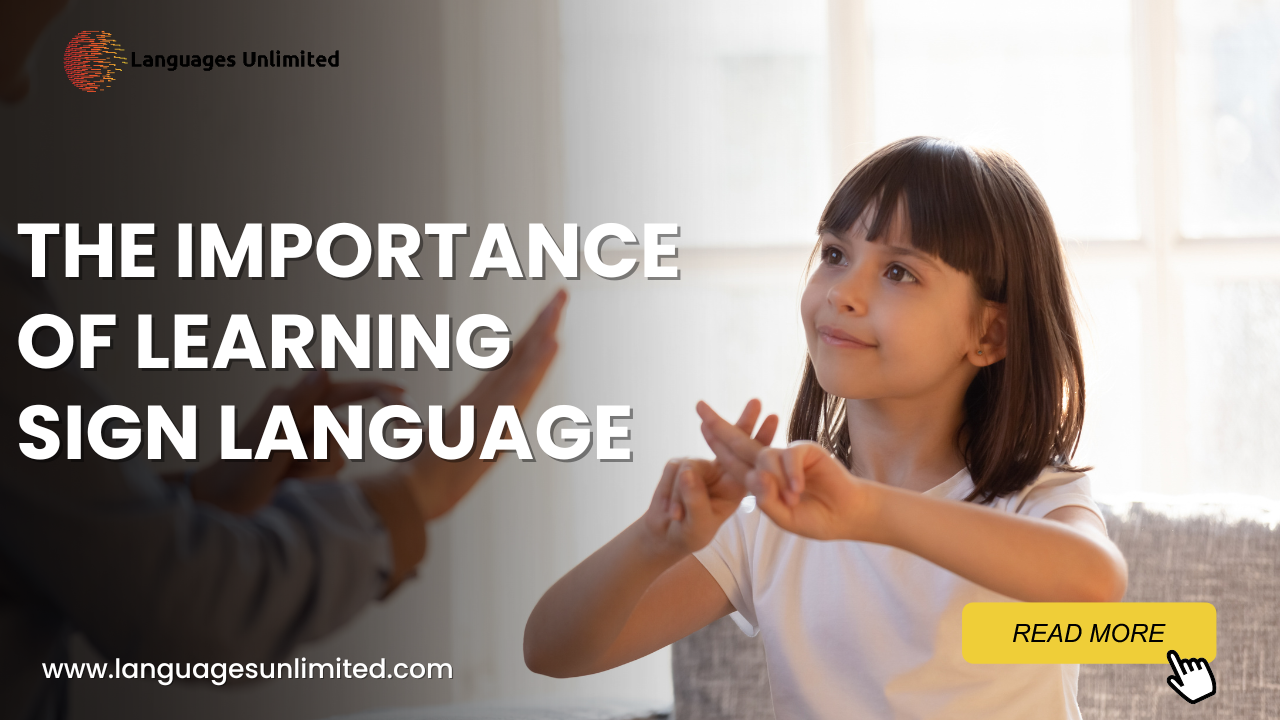 importance of learning sign language in school
