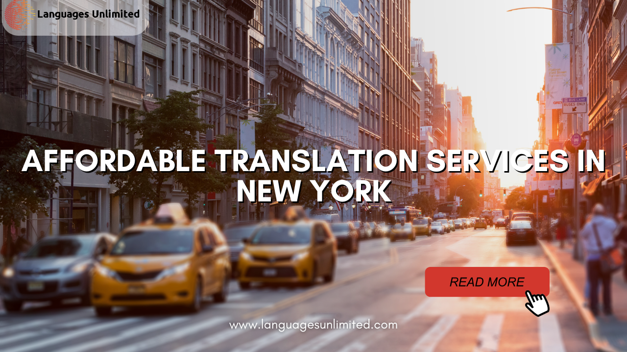 Affordable Translation Services in New York