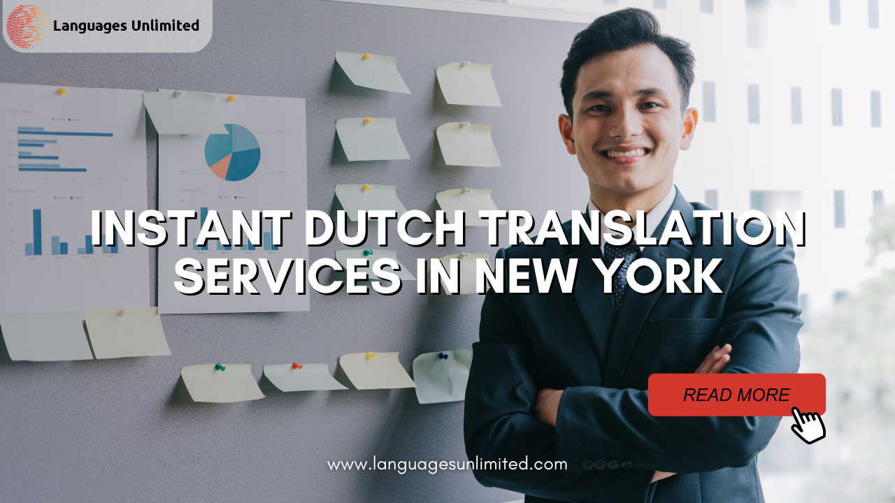 Dutch Translation Services in New York