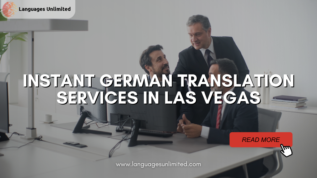German Translation Services in Las Vegas