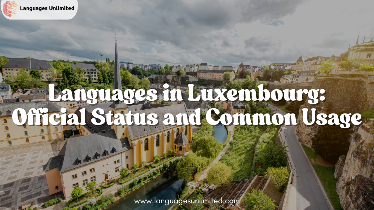 Languages in Luxembourg
