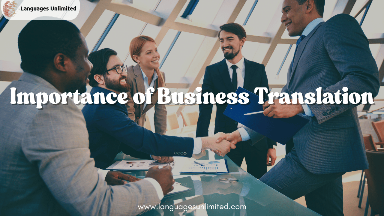 Importance of Business Translation