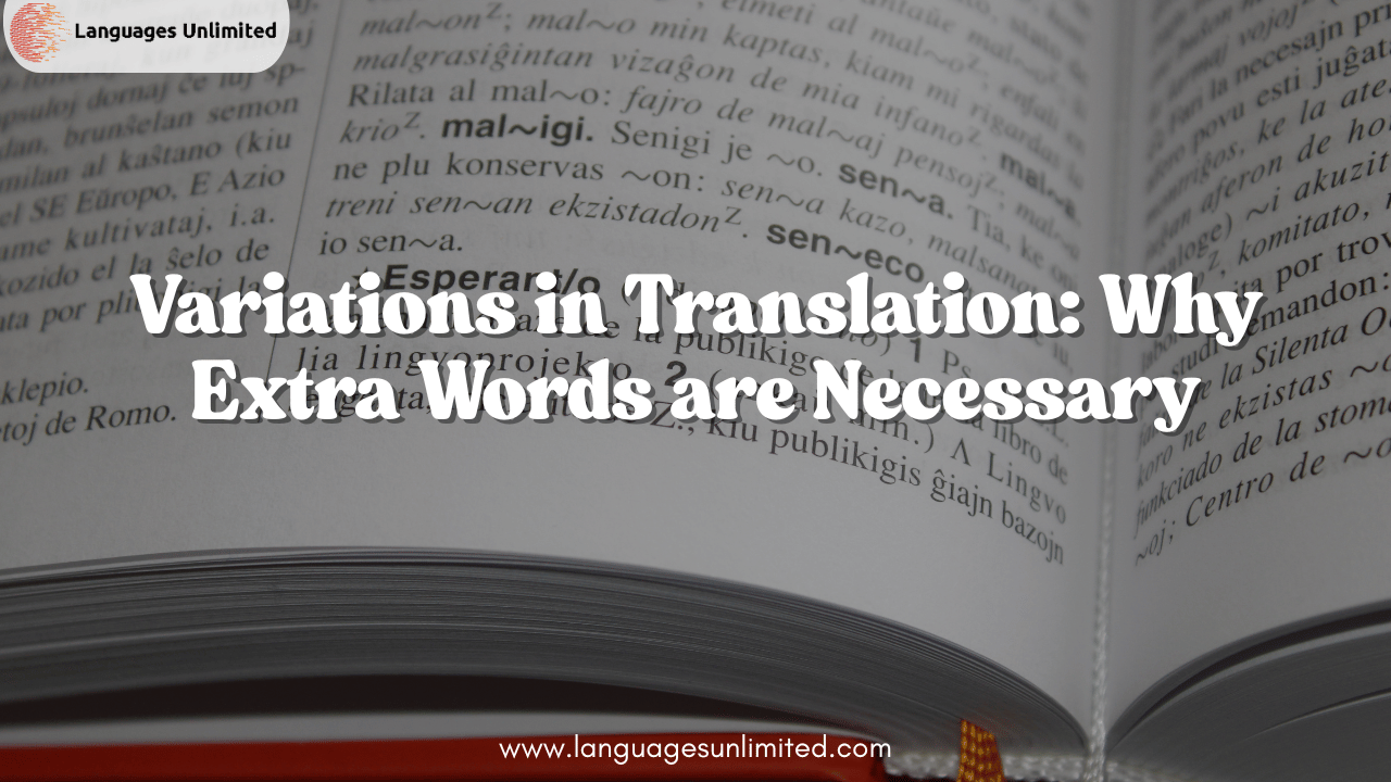 Variations in Translation