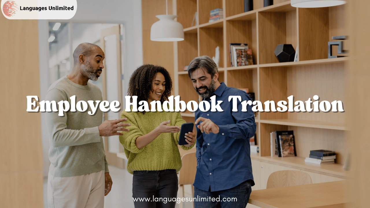 Employee Handbook Translation