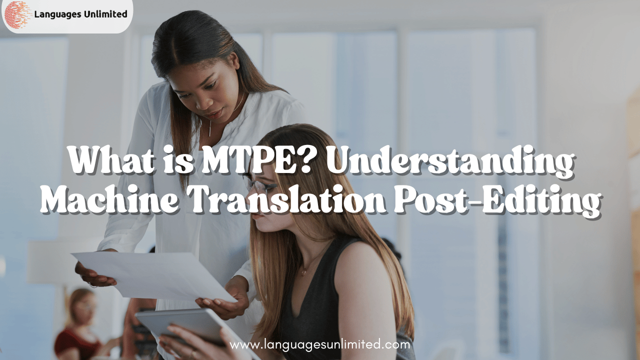 Machine Translation Post-Editing
