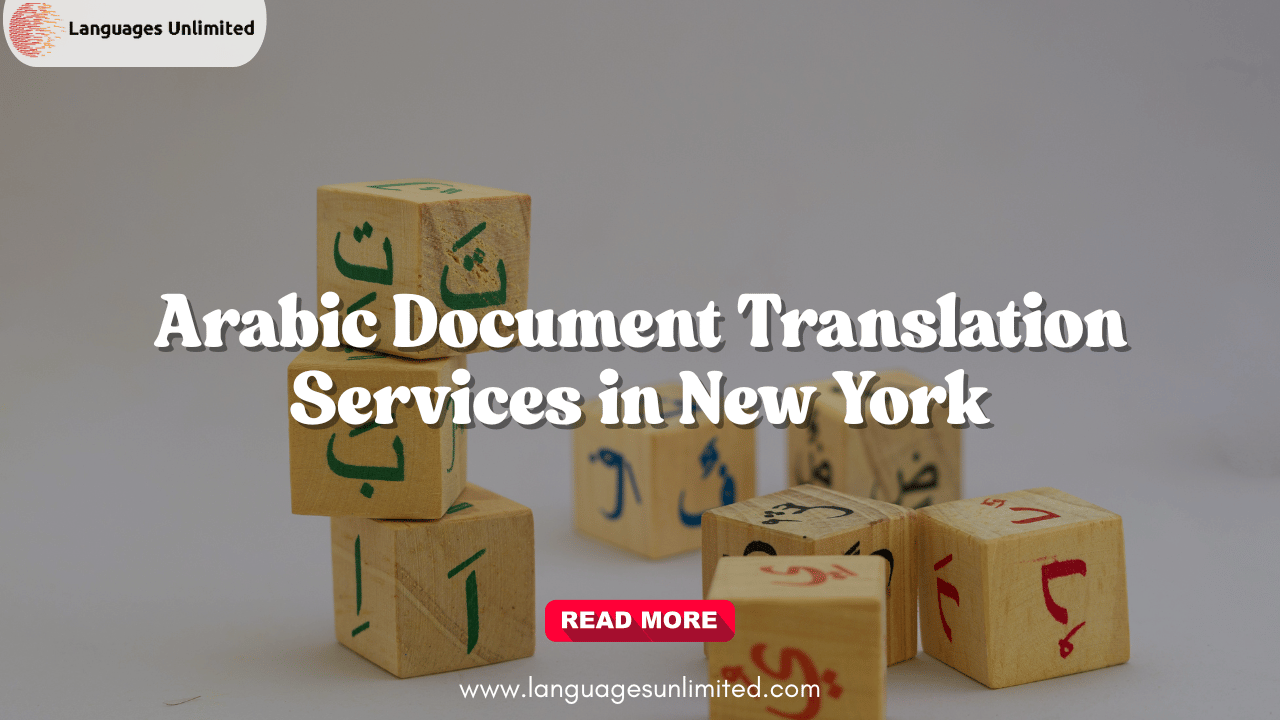 Arabic Document Translation Services in New York