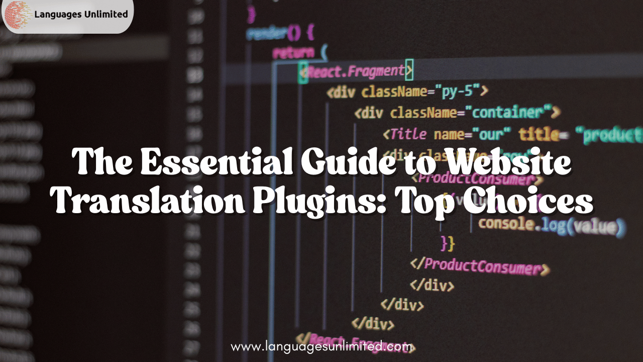 Website Translation Plugins