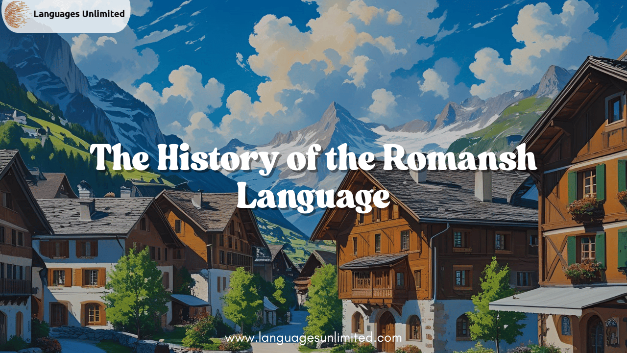 The History of the Romansh Language