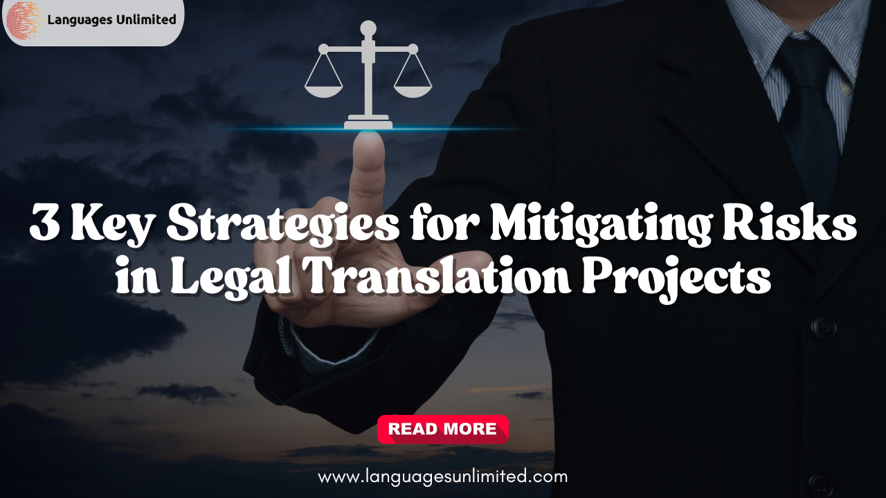 Risks in Legal Translation Projects