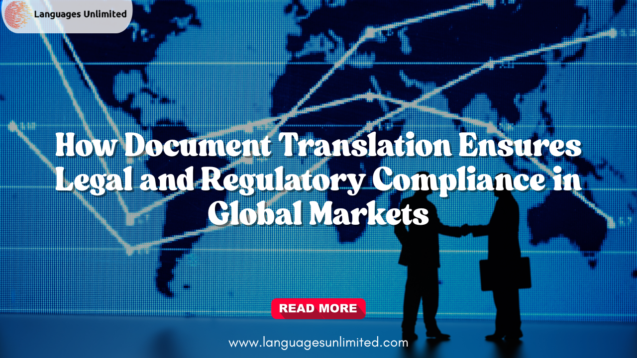 Legal and Regulatory Compliance in Global Markets