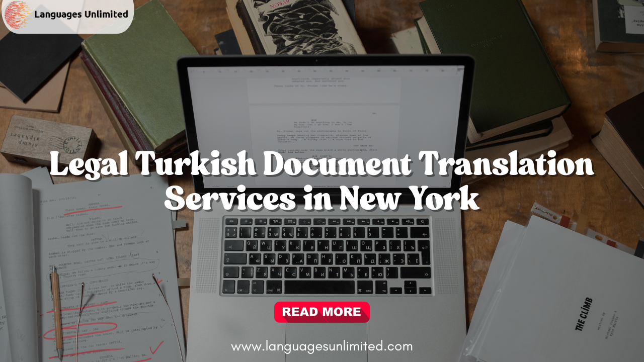 Legal Turkish Document Translation Services in New York