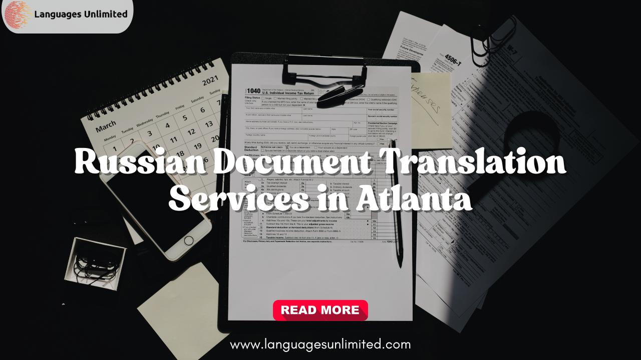 Russian Document Translation Services in Atlanta