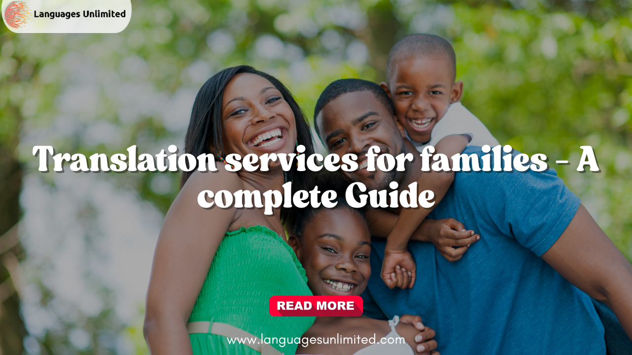 Translation Services for Families