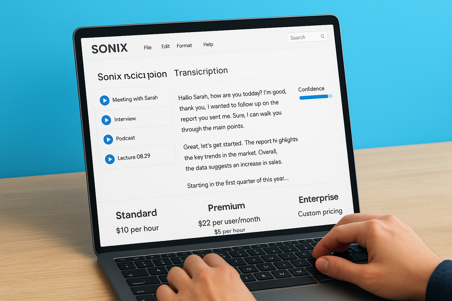 Sonix Transcription: Pricing, Accuracy, Zoom Integration