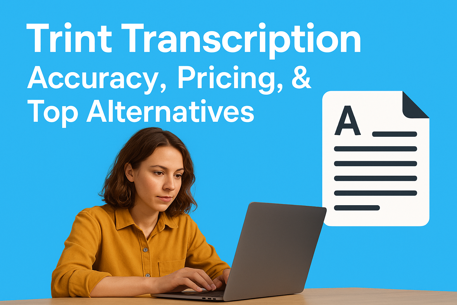 Trint Transcription: Accuracy, Pricing, & Top Alternatives