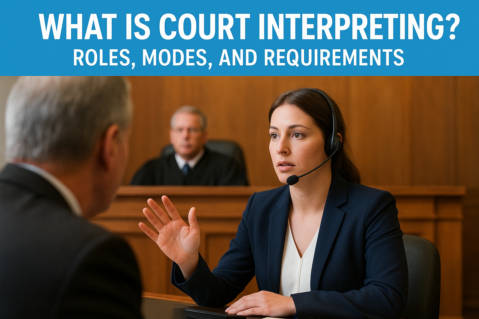 What Is Court Interpreting? Roles, Modes, And Requirements