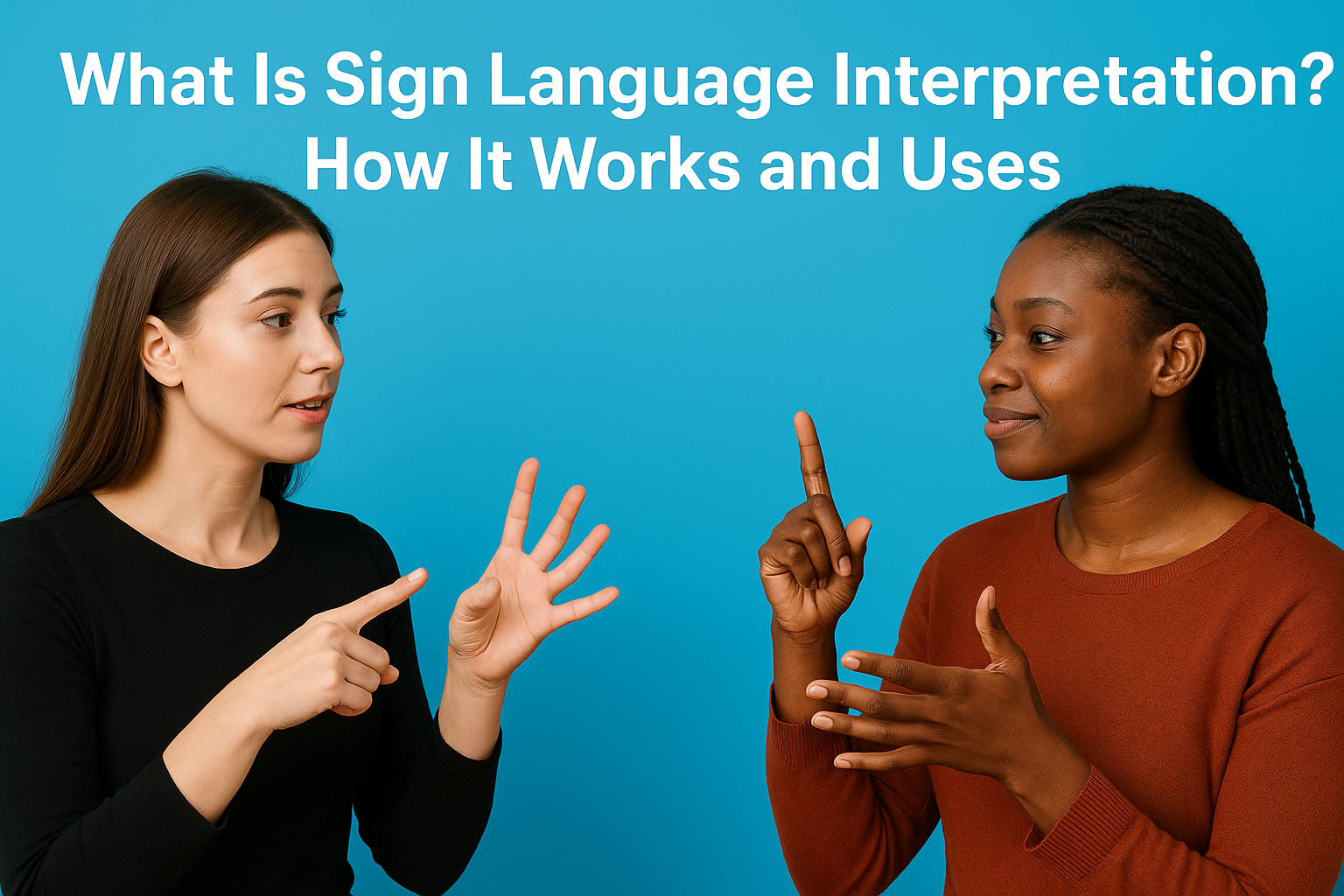 What Is Sign Language Interpretation? How It Works and Uses