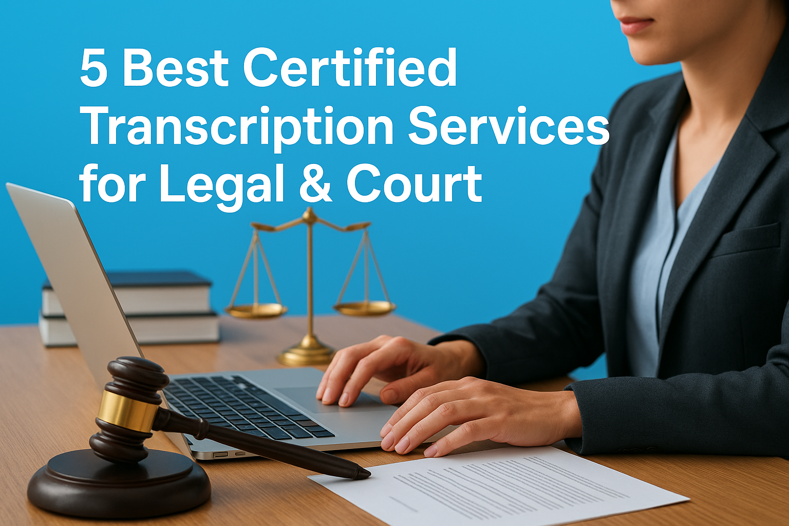 5 Best Certified Transcription Services for Legal & Court