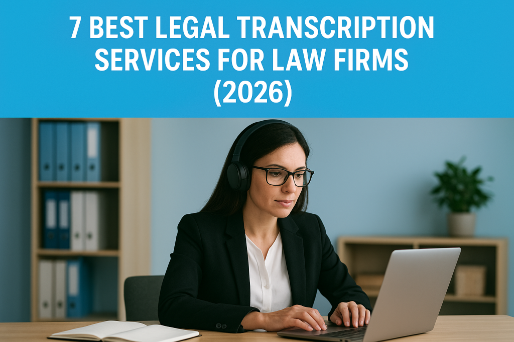 7 Best Legal Transcription Services for Law Firms (2026) - Language ...