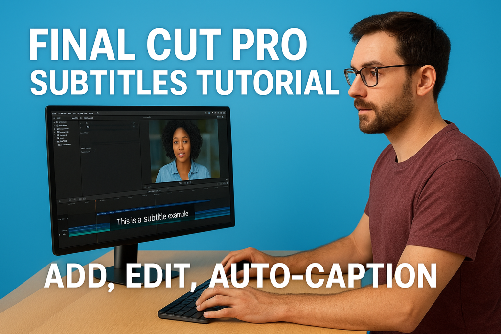Final Cut Pro Subtitles Tutorial: Add, Edit, Auto-Caption - Language ...