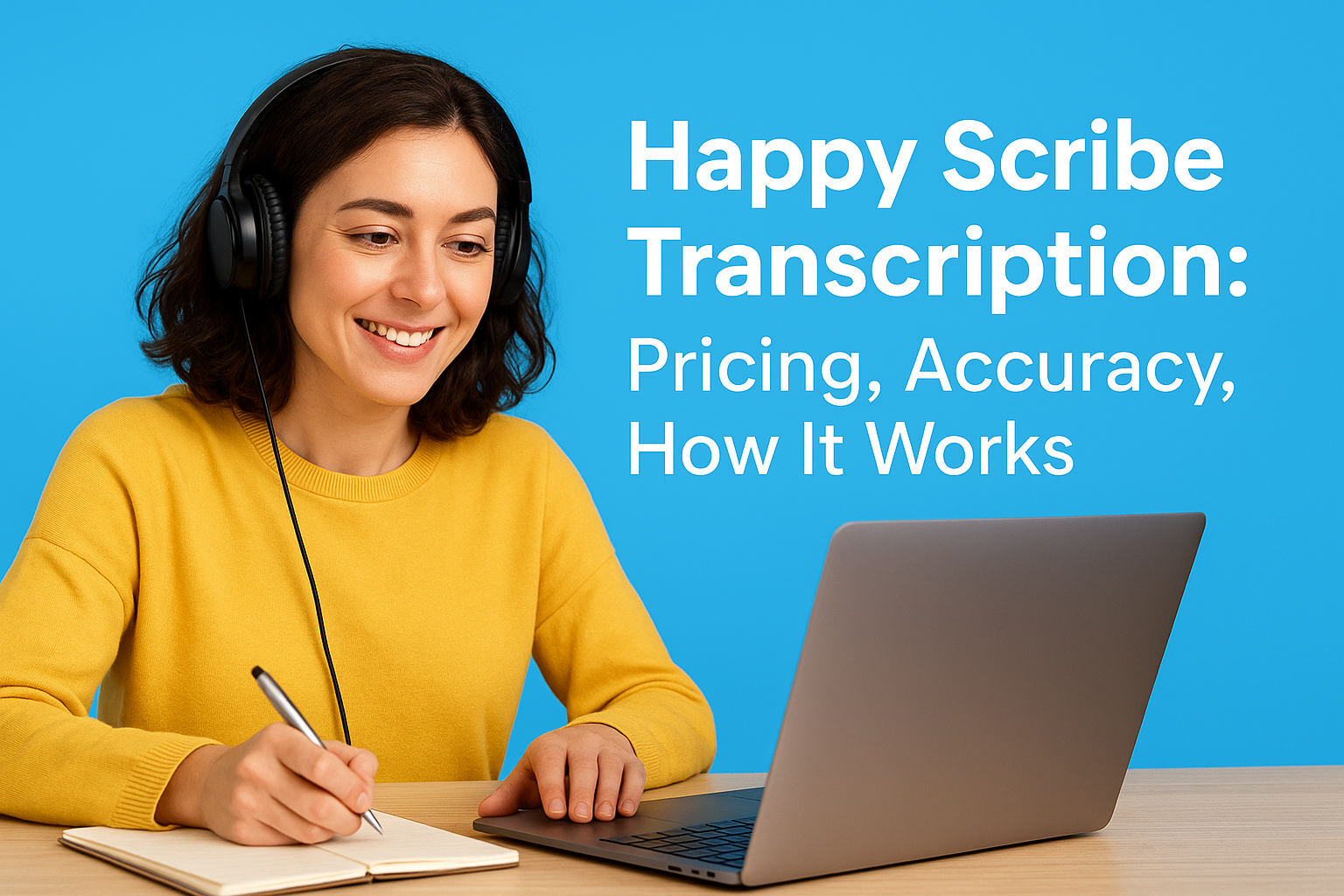 Happy Scribe Transcription: Pricing, Accuracy, How It Works