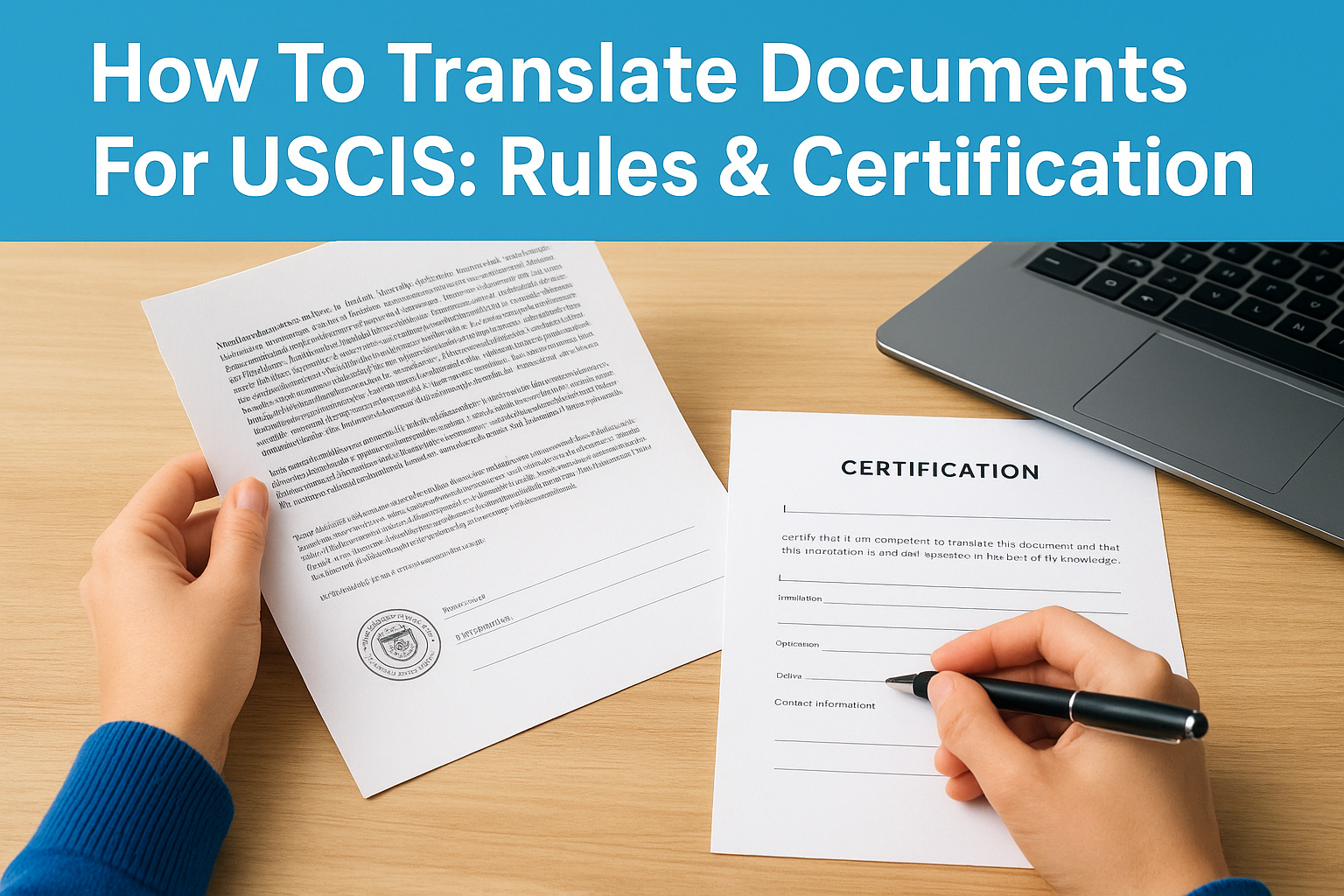 How To Translate Documents For USCIS: Rules & Certification