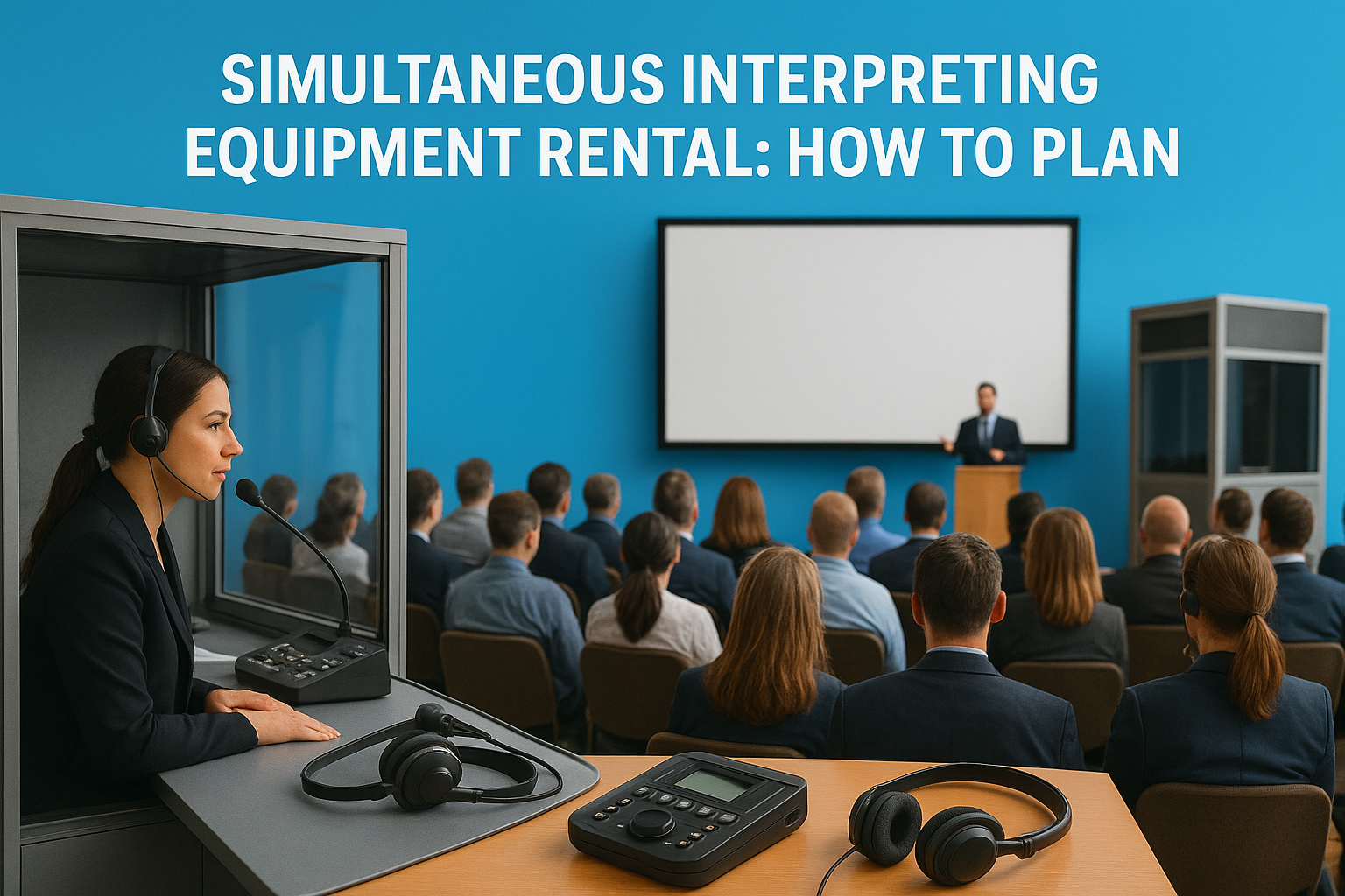 Simultaneous Interpreting Equipment Rental: How To Plan