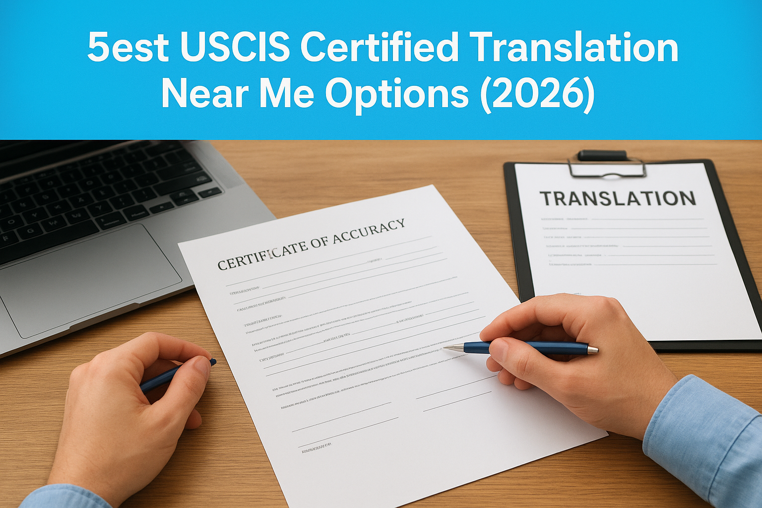 5 Best USCIS Certified Translation Near Me Options (2026)