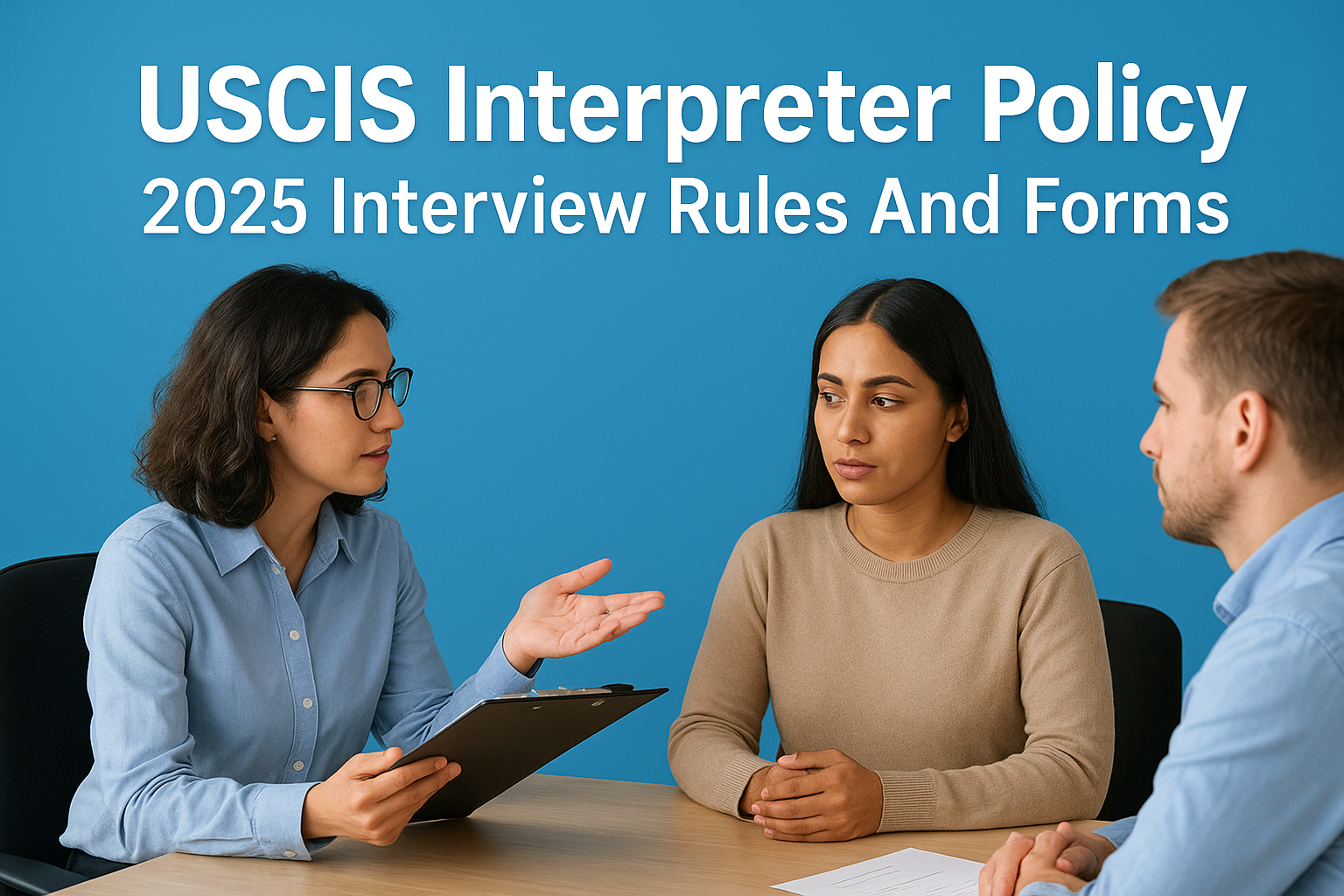 USCIS Interpreter Policy: 2025 Interview Rules And Forms