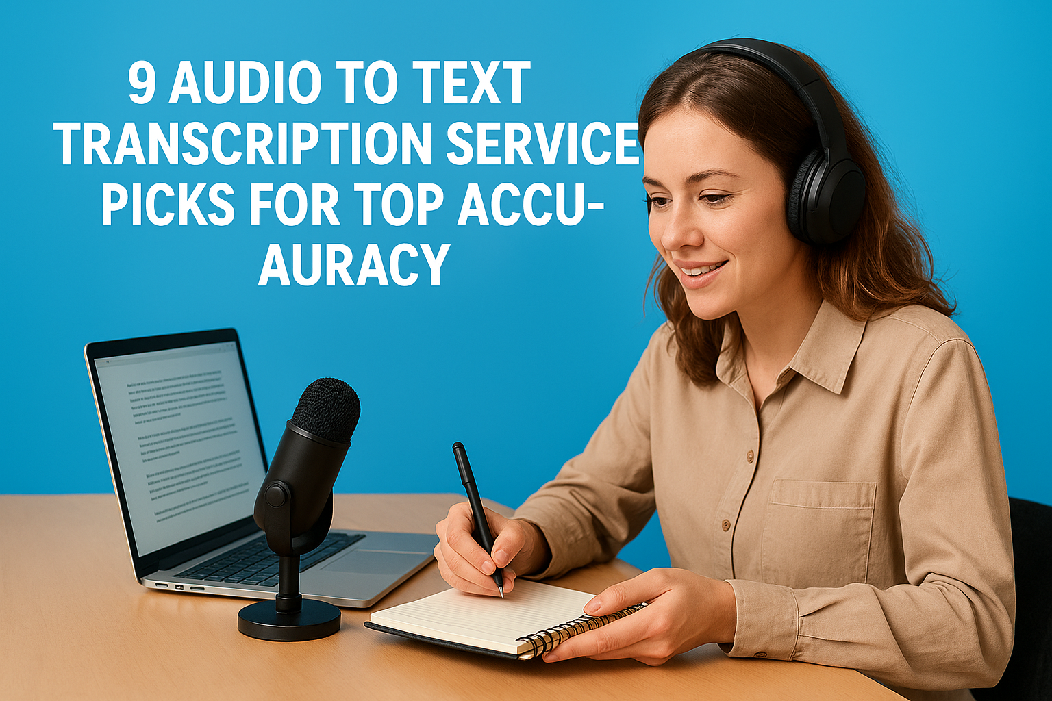 9 Audio To Text Transcription Service Picks For Top Accuracy